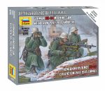 Немецкий пулемёт МГ-34 с расчётом 1941-1945 (зима)-фото1