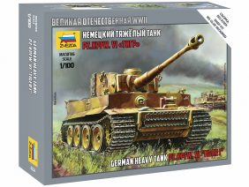 Немецкий тяжелый танк T-VI Тигр (1:100)-фото1