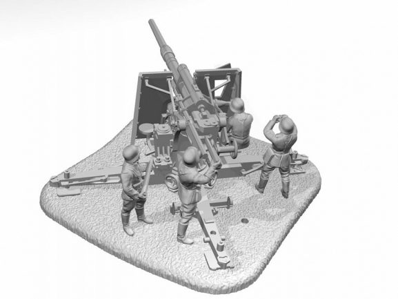 Немецкое тяжелое зенитное орудие FLAK 36/37-фото5