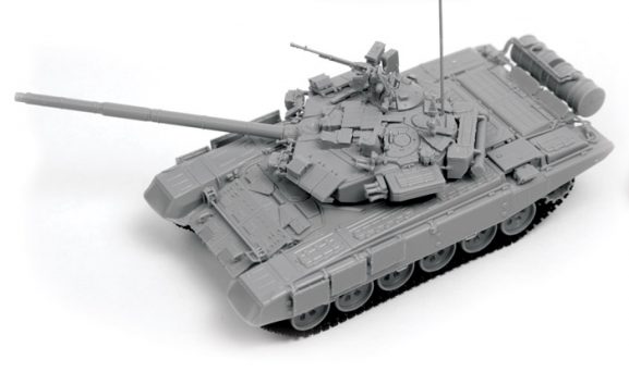 Российский основной боевой танк Т-90 (1:72)-фото2