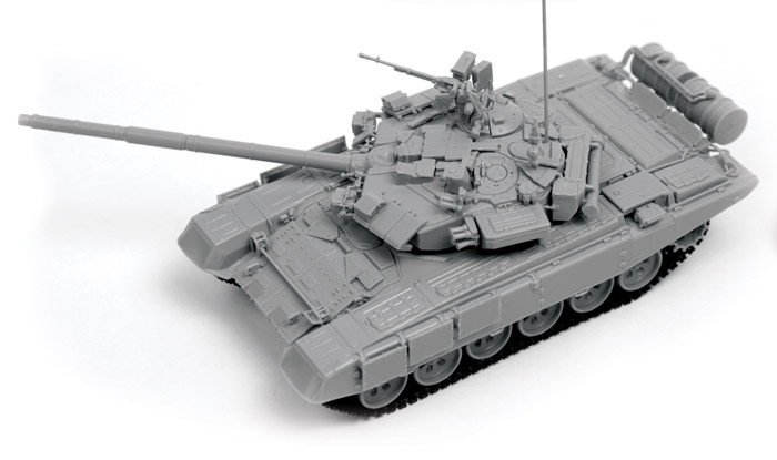 Российский основной боевой танк Т-90 (1:72)-фото2