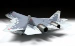 Российский многофункциональный истребитель пятого поколения Су-57 (1:48)-фото7