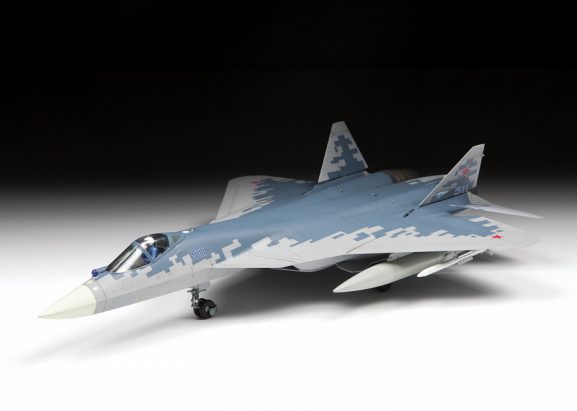 Российский многофункциональный истребитель пятого поколения Су-57-фото3