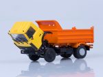Самосвал МАЗ-5551 (поздняя кабина, жёлто-оранжевый, высокий кузов), 1988 г.-фото12