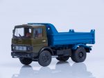Самосвал МАЗ-5551 (ранняя кабина, хаки-синий), 1988 г.-фото3