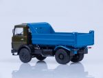 Самосвал МАЗ-5551 (ранняя кабина, хаки-синий), 1988 г.-фото2