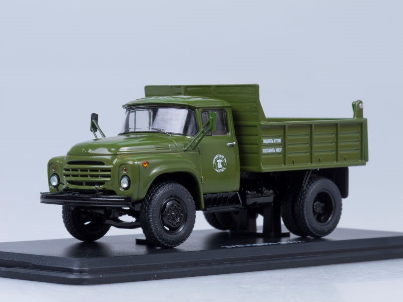 Самосвал ЗИЛ-ММЗ-4502 поздняя облицовка радиатора (металл. кузов)-фото1