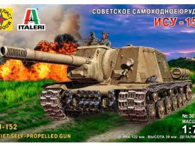 Советский истребитель танков САУ ИСУ-152 Зверобой (Моделист 307203)-фото1