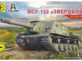 Советский истребитель танков САУ ИСУ-152 Зверобой (Моделист 307219)-фото1