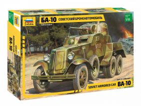 Советский бронеавтомобиль БА-10 (1:35)-фото1