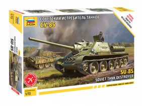 Советский истребитель танков САУ СУ-85 (1:72)-фото1