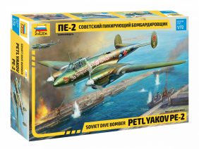 Советский пикирующий бомбардировщик Пе-2 (1:72)-фото1