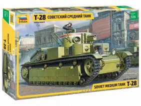 Советский средний танк Т-28 (1:35)-фото1