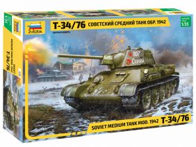 Советский средний танк Т-34/76 (обр. 1942) (1:35)-фото1