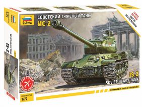 Советский тяжелый танк ИС-2 (1:72)-фото1
