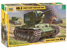 Советский тяжелый танк КВ-2 (1:35)-фото1