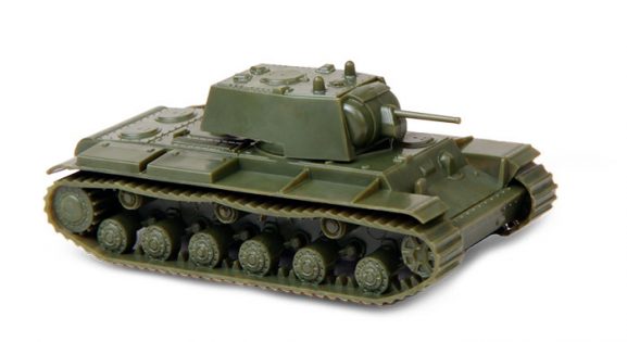 Советский тяжёлый танк КВ-1 обр. 1941г. с пушкой Ф-32-фото2