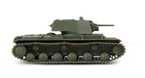 Советский тяжёлый танк КВ-1 обр. 1941г. с пушкой Ф-32-фото3