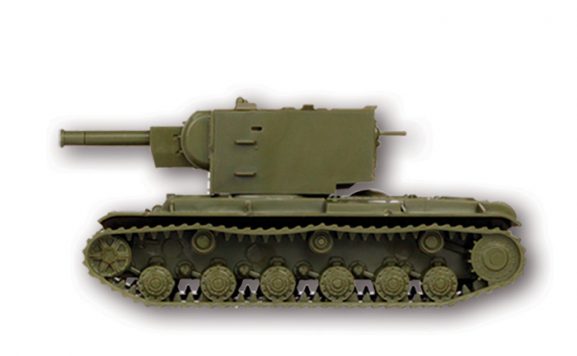 Советский тяжелый танк КВ-2 (1:100)-фото3