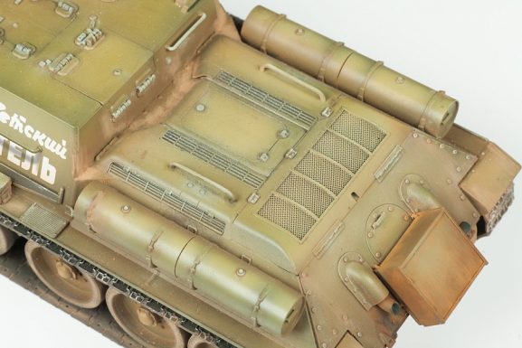 Советский истребитель танков САУ СУ-85 (1:35)-фото3