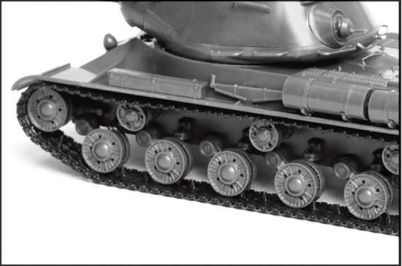 Советский тяжелый танк ИС-2 (1:72)-фото5