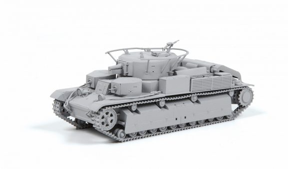 Советский средний танк Т-28 (1:72)-фото2