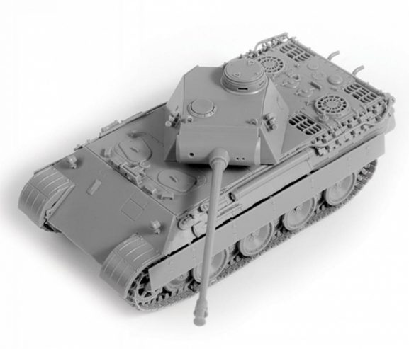 Немецкий средний танк T-V Пантера Ausf.D (1:72)-фото5