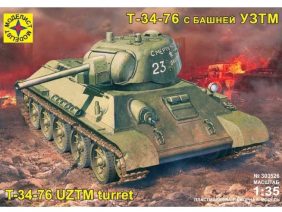 Советский средний танк Т-34/76 УЗТМ (Моделист)-фото1