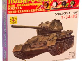 Советский средний танк Т-34/85 (1:35) (Моделист) (Подарочный набор)-фото1