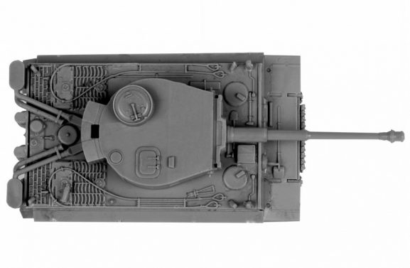 Немецкий тяжелый танк T-VI Тигр (1:100)-фото3
