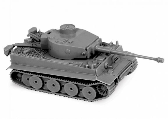 Немецкий тяжелый танк T-VI Тигр (1:100)-фото2