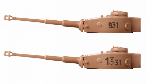 Немецкий тяжелый танк T-VI Тигр (1:72)-фото6