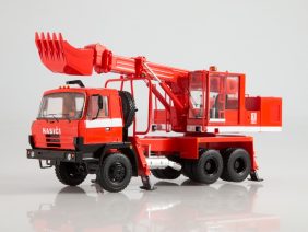 Экскаватор-планировщик UDS-114A (на шасси Tatra-815) пожарный-фото1