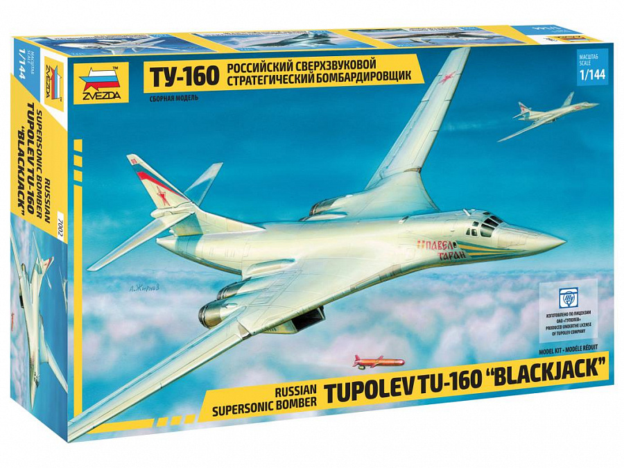 Российский сверхзвуковой стратегический бомбардировщик Ту-160-фото1