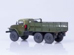 Миасский грузовик Урал 375 (тентованная кабина) бортовой, хаки-фото2