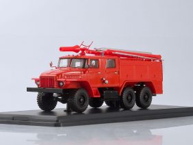 Пожарный автомобиль АЦ-40 (Урал 375Н) Ц1А без надписей-фото1