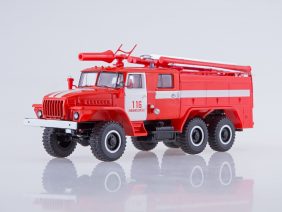 Пожарный автомобиль АЦ-40 (Урал 43202) ПМ-102Б Ликино-Дулево-фото1