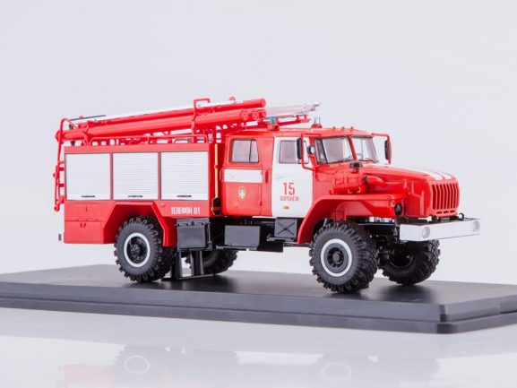 Пожарный автомобиль ПСА 2,0-40/2 (Урал 43206) ПЧ №15 г. Воронеж-фото4