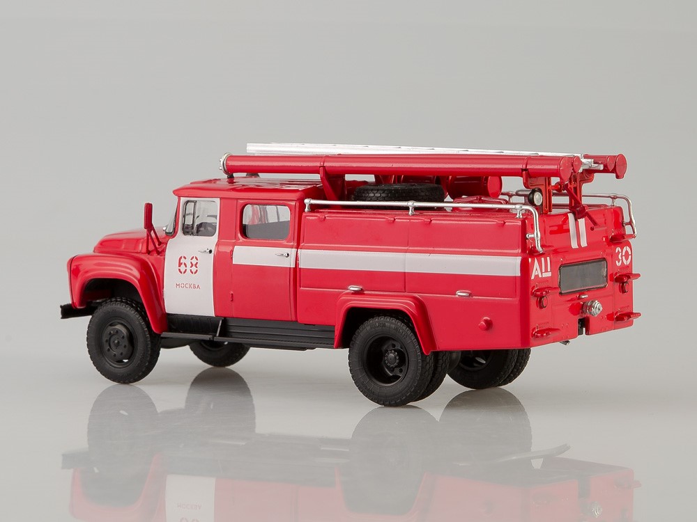 Пожарный автомобиль АЦ-30 (ЗИЛ-130) 63А Москва, ПЧ №68-фото2