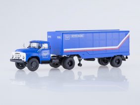 Седельный тягач ЗИЛ-130В1 с полуприцепом ОДАЗ-794-фото1