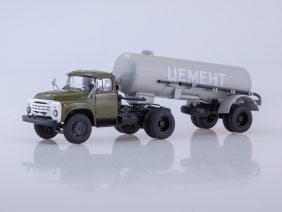 Седельный тягач ЗИЛ-130В1 с полуприцепом ТЦ-4-фото1