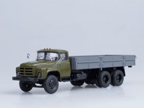 Грузовик ЗИЛ-133ГЯ бортовой (хаки/серый)-фото1