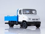 Грузовик ЗИЛ-5301 Бычок бортовой (серый/синий)-фото5