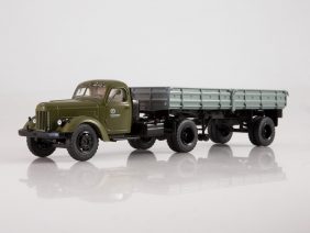 Седельный тягач ЗИЛ-ММЗ-164АН с полуприцепом ММЗ-584Б-фото1