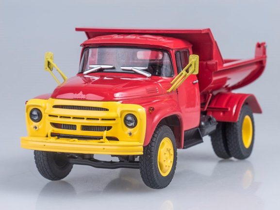 Самосвал ЗИЛ-ММЗ-555 (ранняя облицовка радиатора) Автоэкспорт 1974 год-фото5