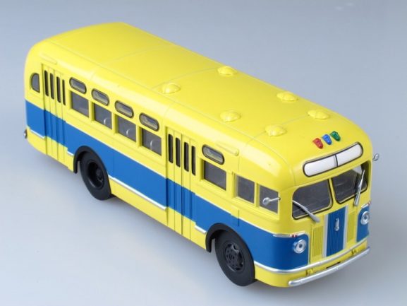 Автобус ЗИС-155 сине-жёлтый-фото8