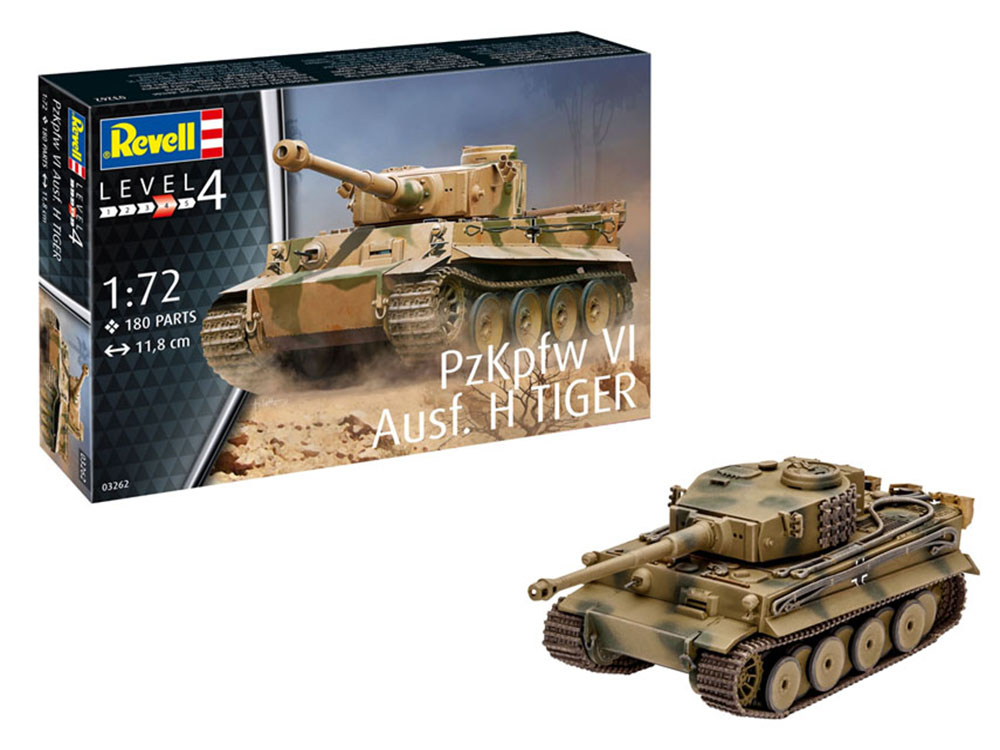 Немецкий тяжелый танк Т-VI "Тигр" (Revell)-фото1
