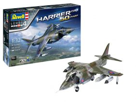Британский истребитель-бомбардировщик Hawker Harrier Gr.1 (Подарочный набор)-фото1