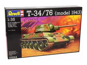 Советский средний танк Т-34/76 (обр. 1943) (Revell)-фото1