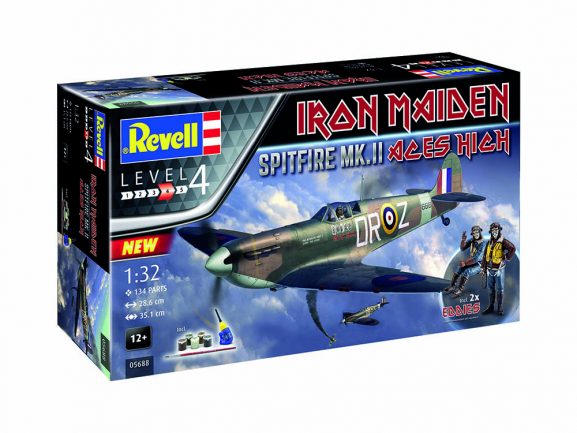 Британский истребитель Spitfire Mk.II "Aces High" Iron Maiden-фото2
